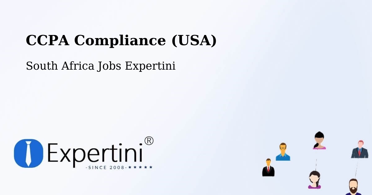 CCPA Privacy Rights & Compliance Notice – Pofadder - South Africa Jobs Expertini