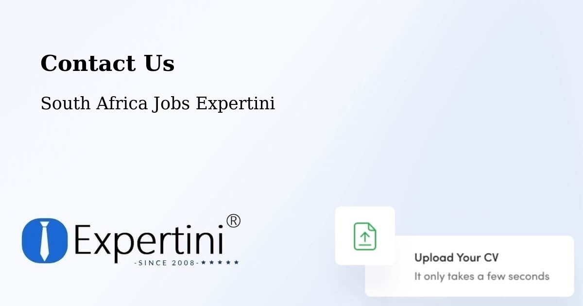 Contact Expertini – Pofadder - South Africa Jobs Expertini