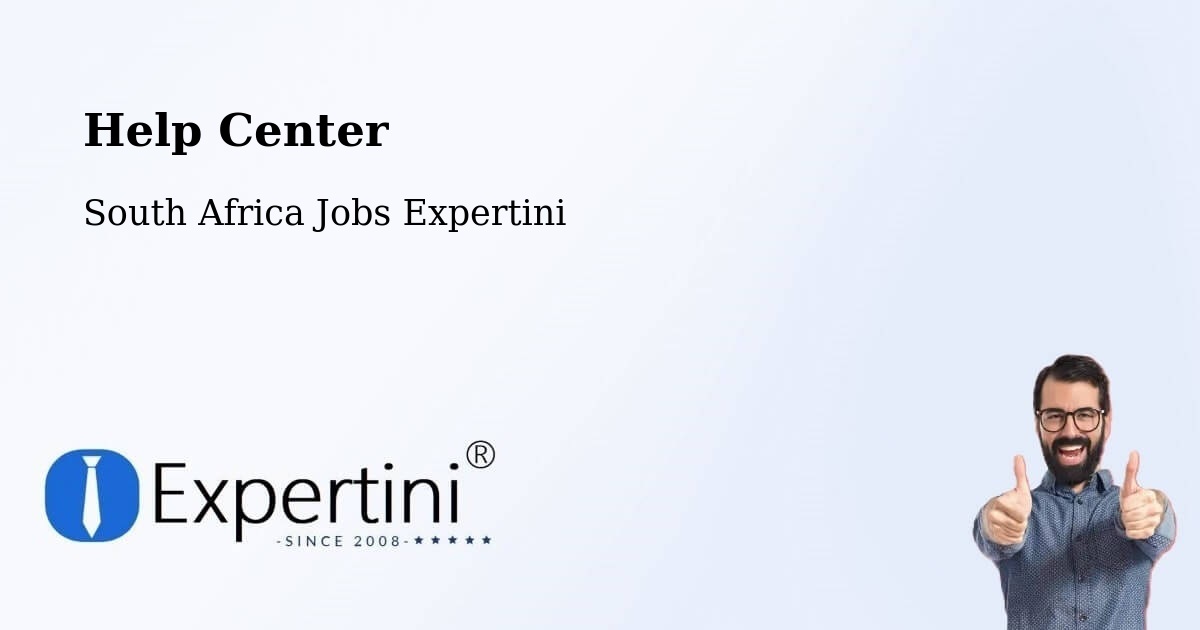 Help Center – Pofadder - South Africa Jobs Expertini