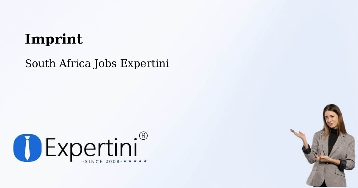 Imprint – Pofadder - South Africa Jobs Expertini